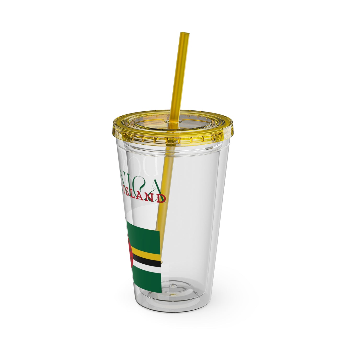 Sunsplash Tumbler with Straw, 16oz