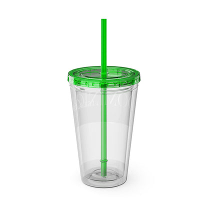 Sunsplash Tumbler with Straw, 16oz