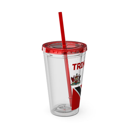 Sunsplash Tumbler with Straw, 16oz