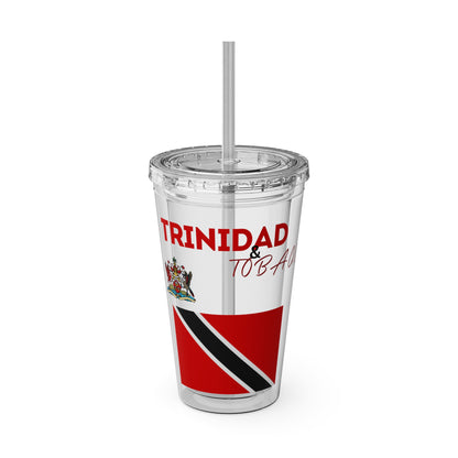 Sunsplash Tumbler with Straw, 16oz