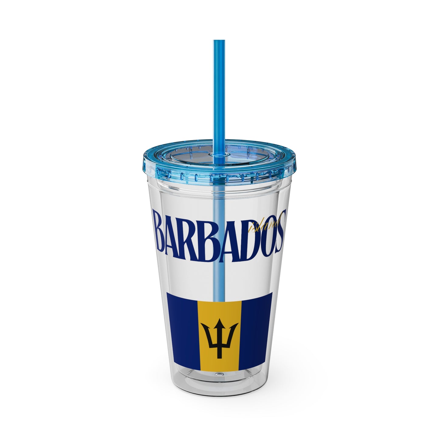 Sunsplash Tumbler with Straw, 16oz