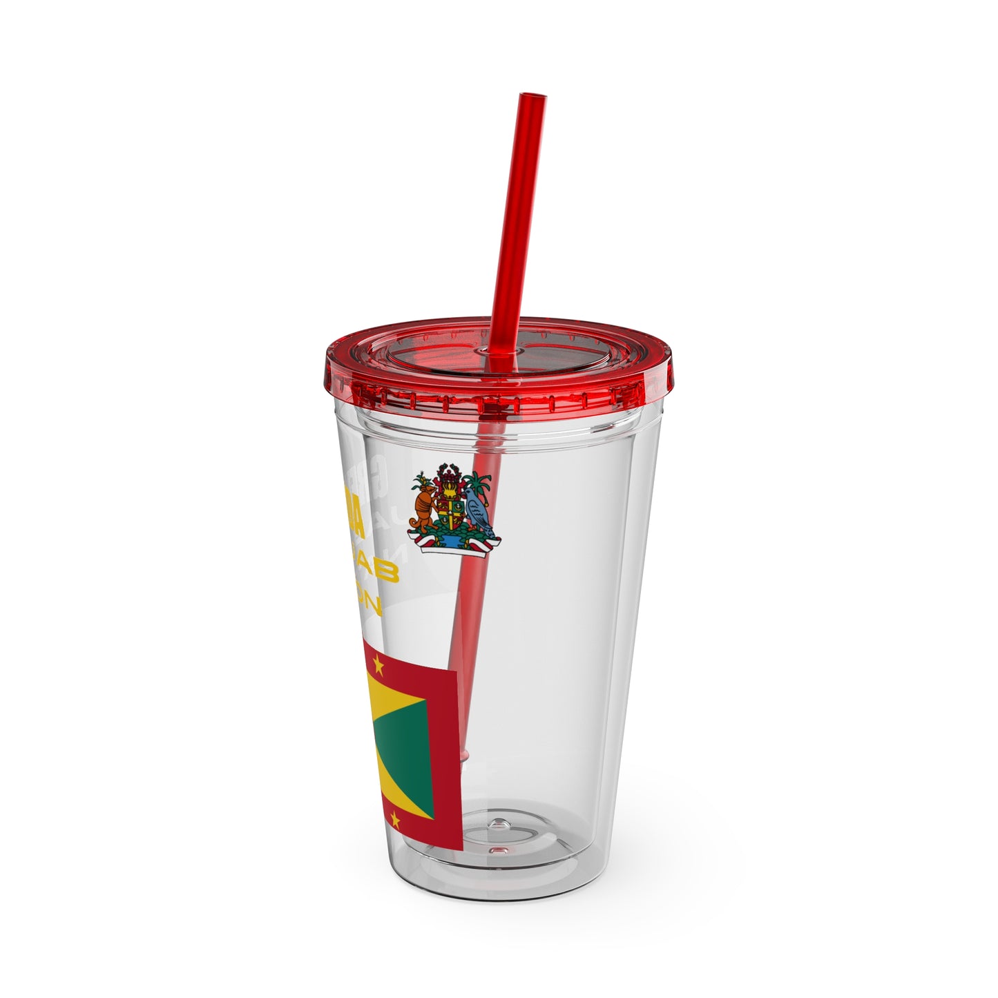 Sunsplash Tumbler with Straw, 16oz