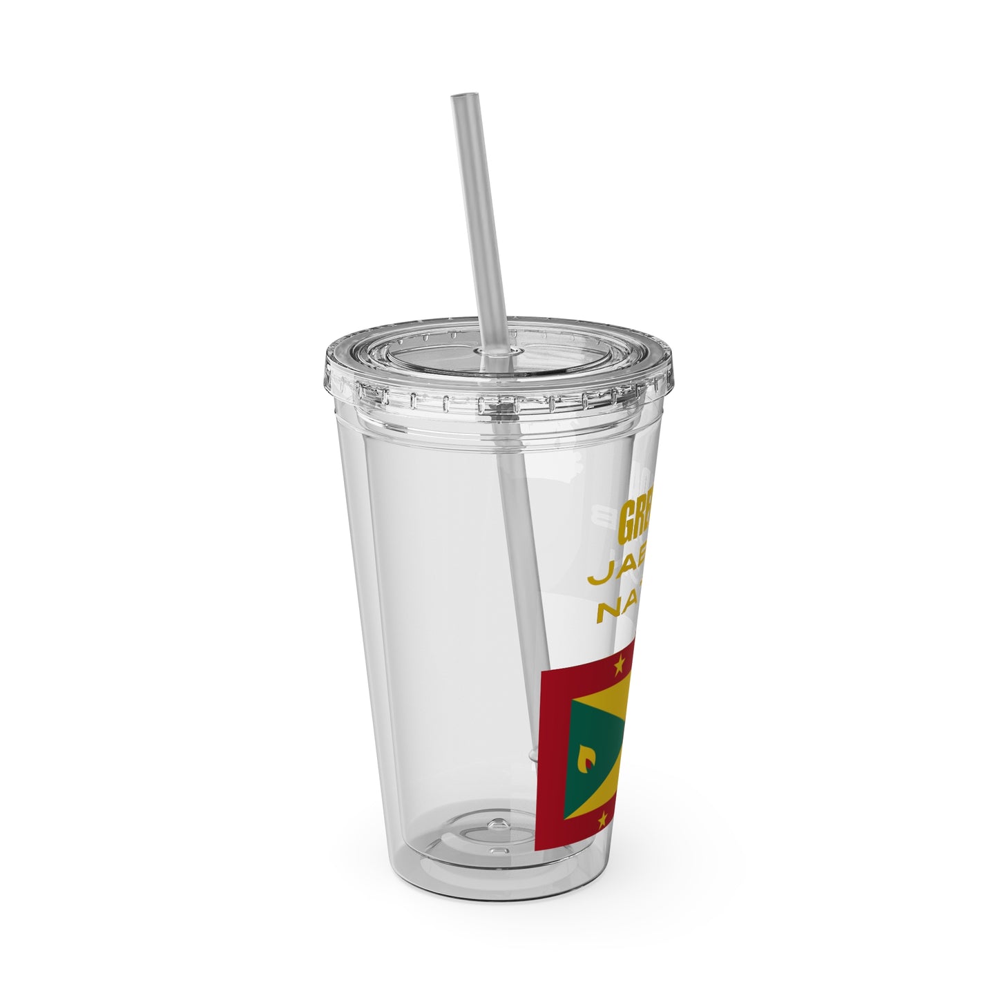 Sunsplash Tumbler with Straw, 16oz