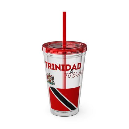Sunsplash Tumbler with Straw, 16oz