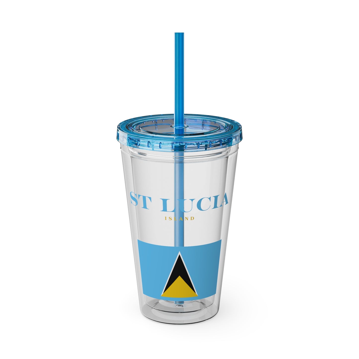 Sunsplash Tumbler with Straw, 16oz