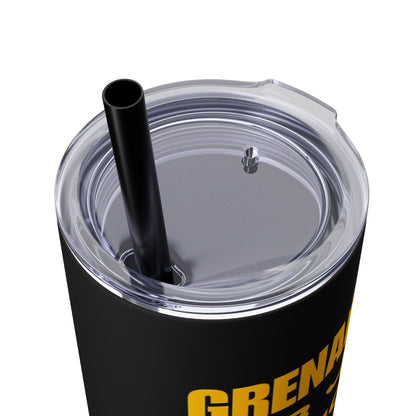 Skinny Tumbler with Straw, 20oz