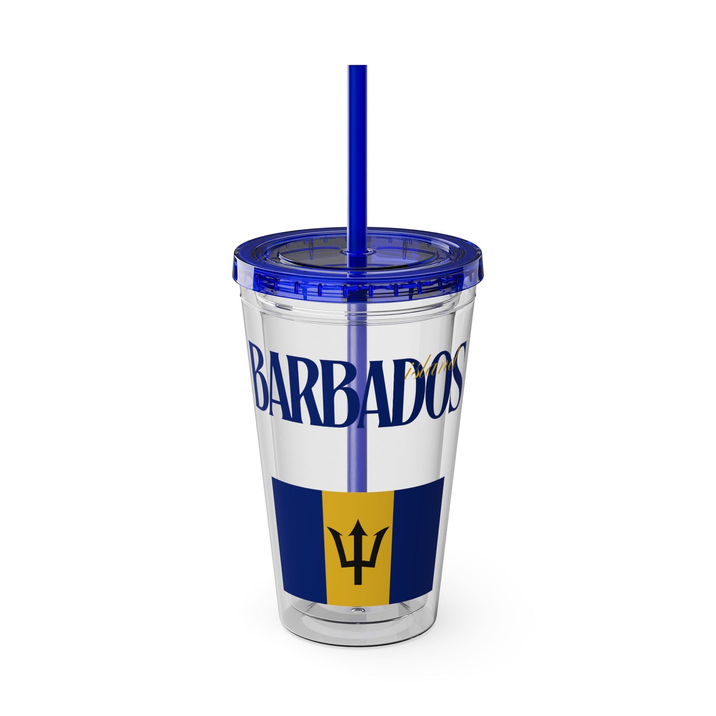 Sunsplash Tumbler with Straw, 16oz