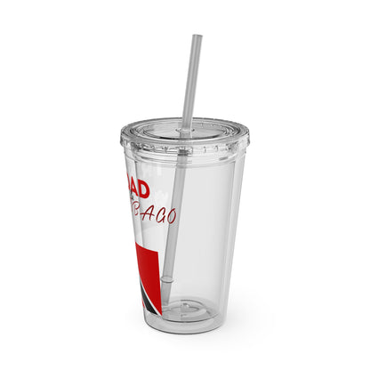 Sunsplash Tumbler with Straw, 16oz