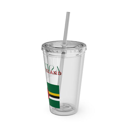 Sunsplash Tumbler with Straw, 16oz