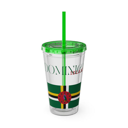 Sunsplash Tumbler with Straw, 16oz