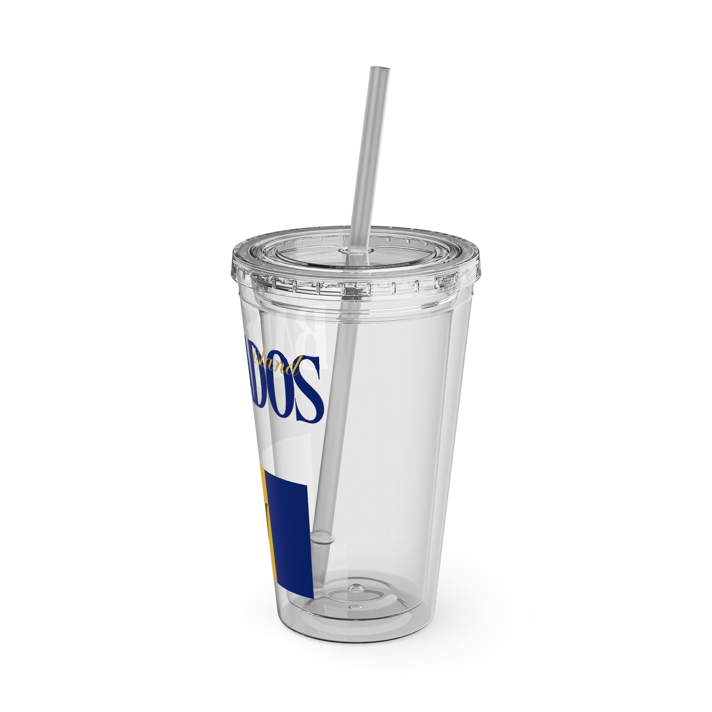 Sunsplash Tumbler with Straw, 16oz