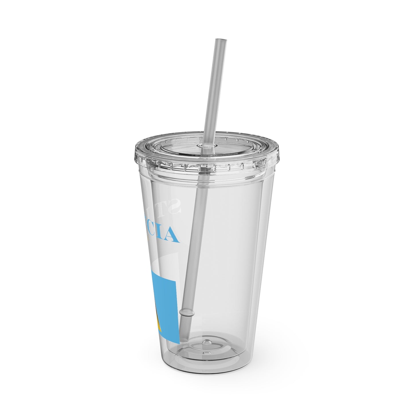 Sunsplash Tumbler with Straw, 16oz