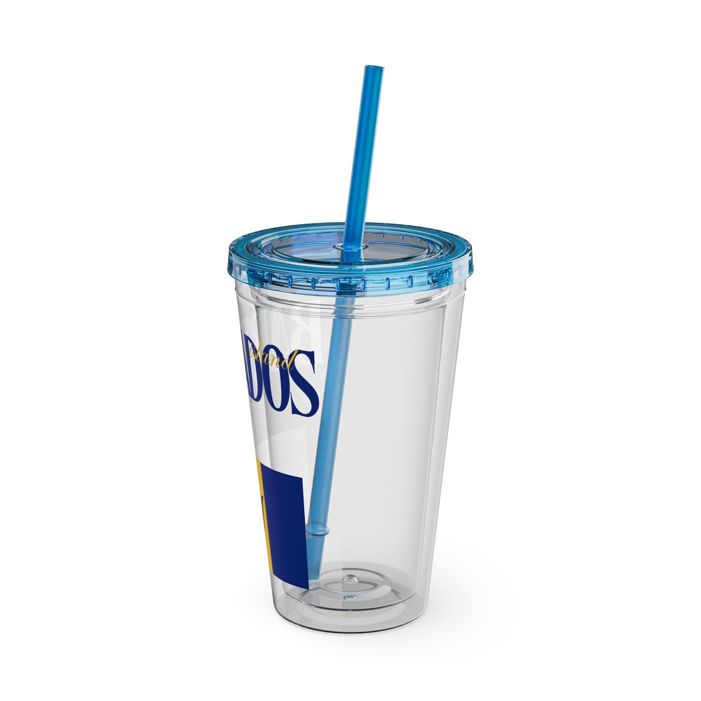 Sunsplash Tumbler with Straw, 16oz