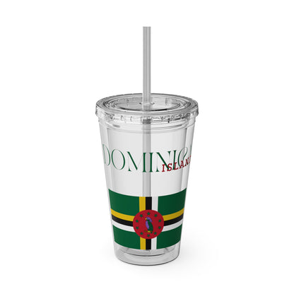Sunsplash Tumbler with Straw, 16oz