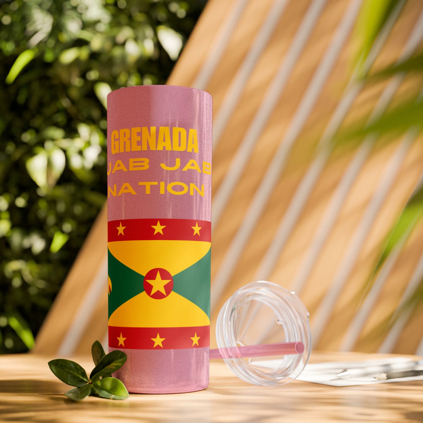 Skinny Tumbler with Straw, 20oz