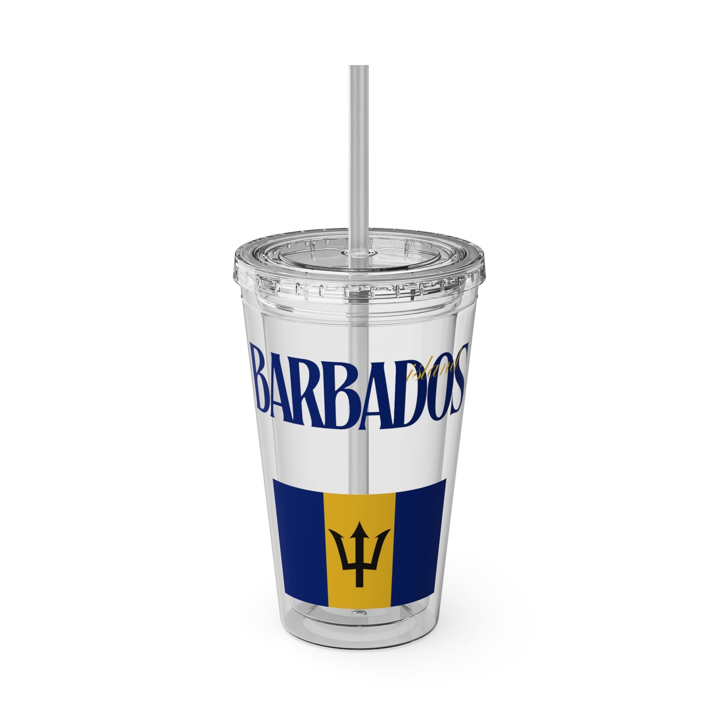 Sunsplash Tumbler with Straw, 16oz