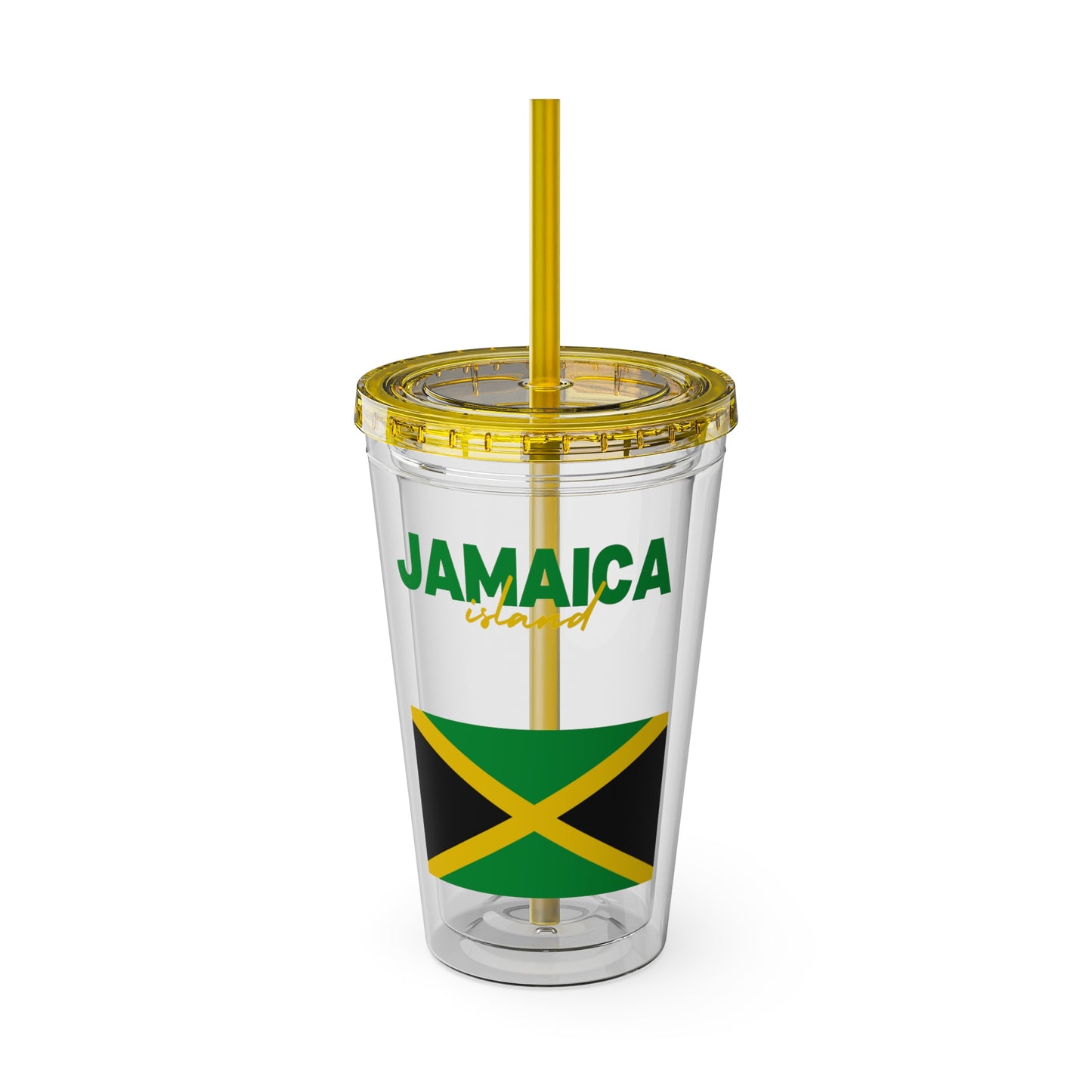 Sunsplash Tumbler with Straw, 16oz