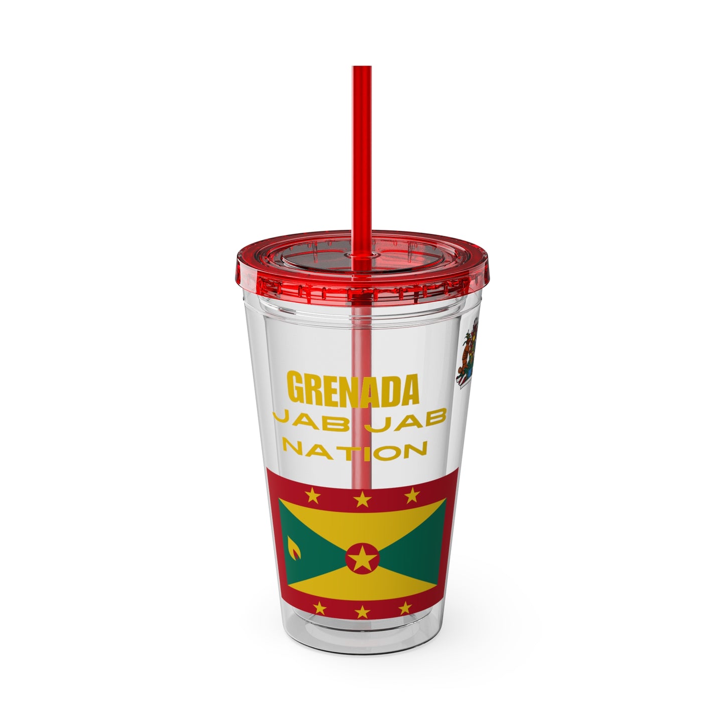 Sunsplash Tumbler with Straw, 16oz